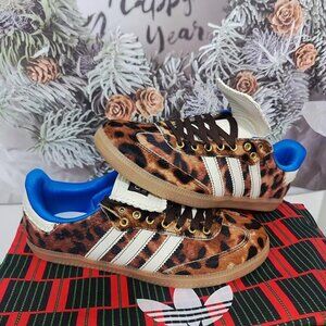 🐞Adidas x Wales Bonner Samba Pony Leopard Print